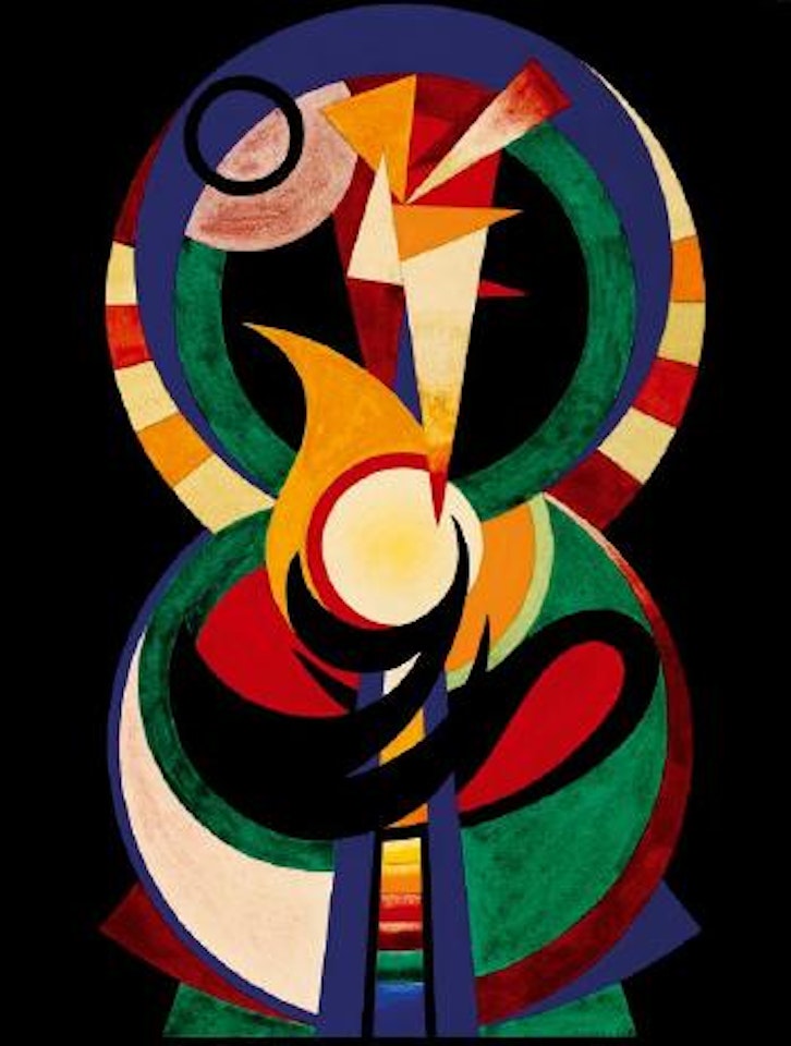 Volutes by Auguste Herbin