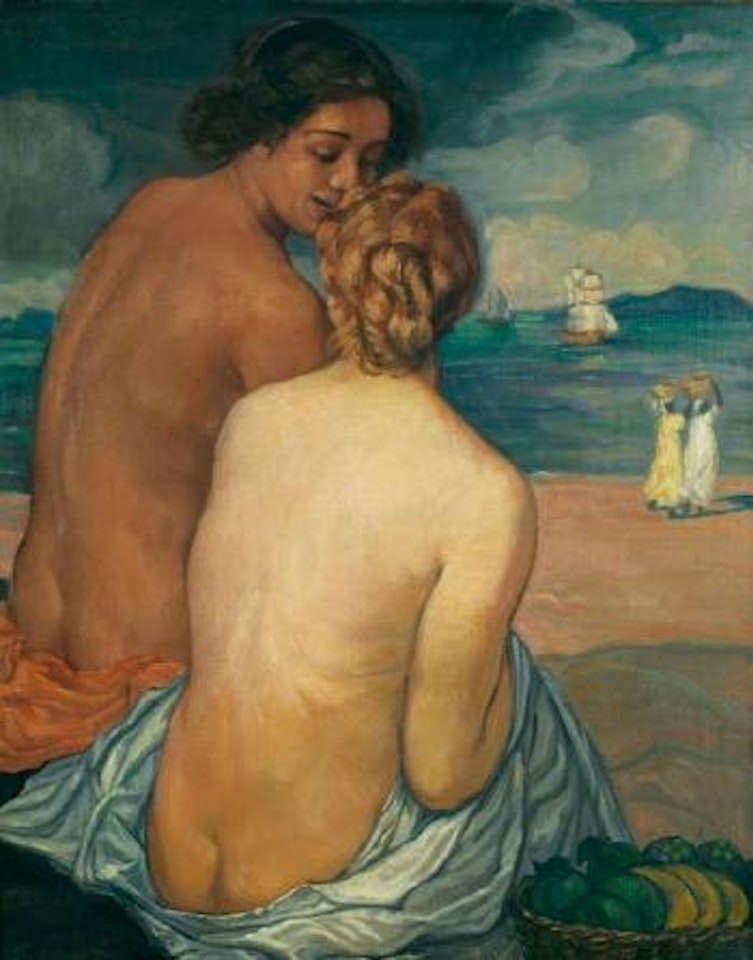 Nus de dos by Emile Bernard