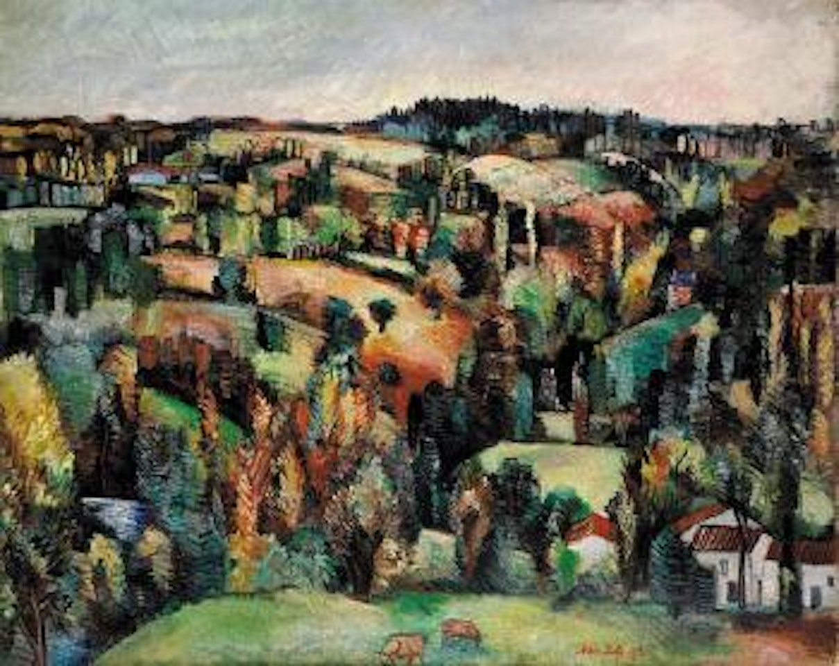 Paysage du limousin by Jean Dufy