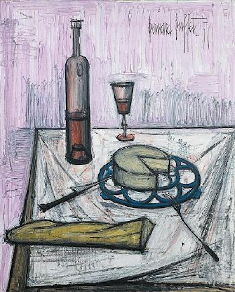 Nature morte au fromage, Bernard Buffet : Auction Prices & Indices