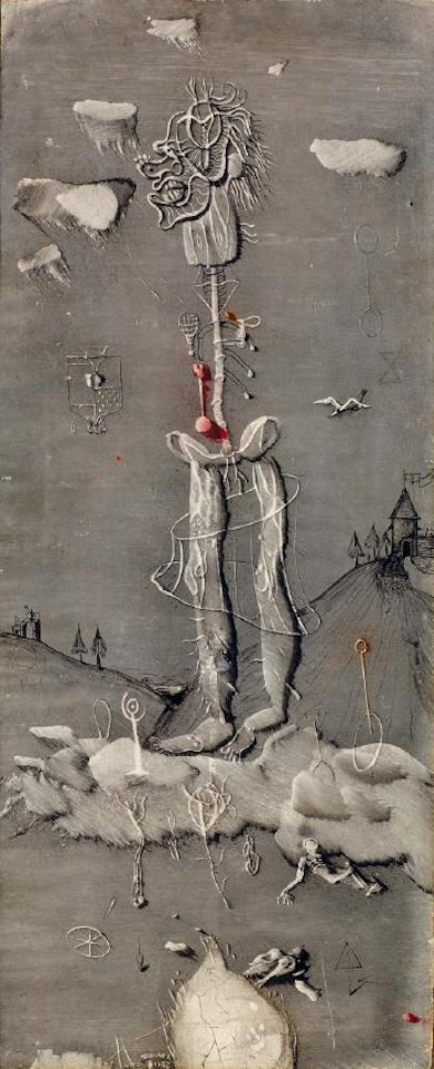 Le deserteur by Victor Brauner