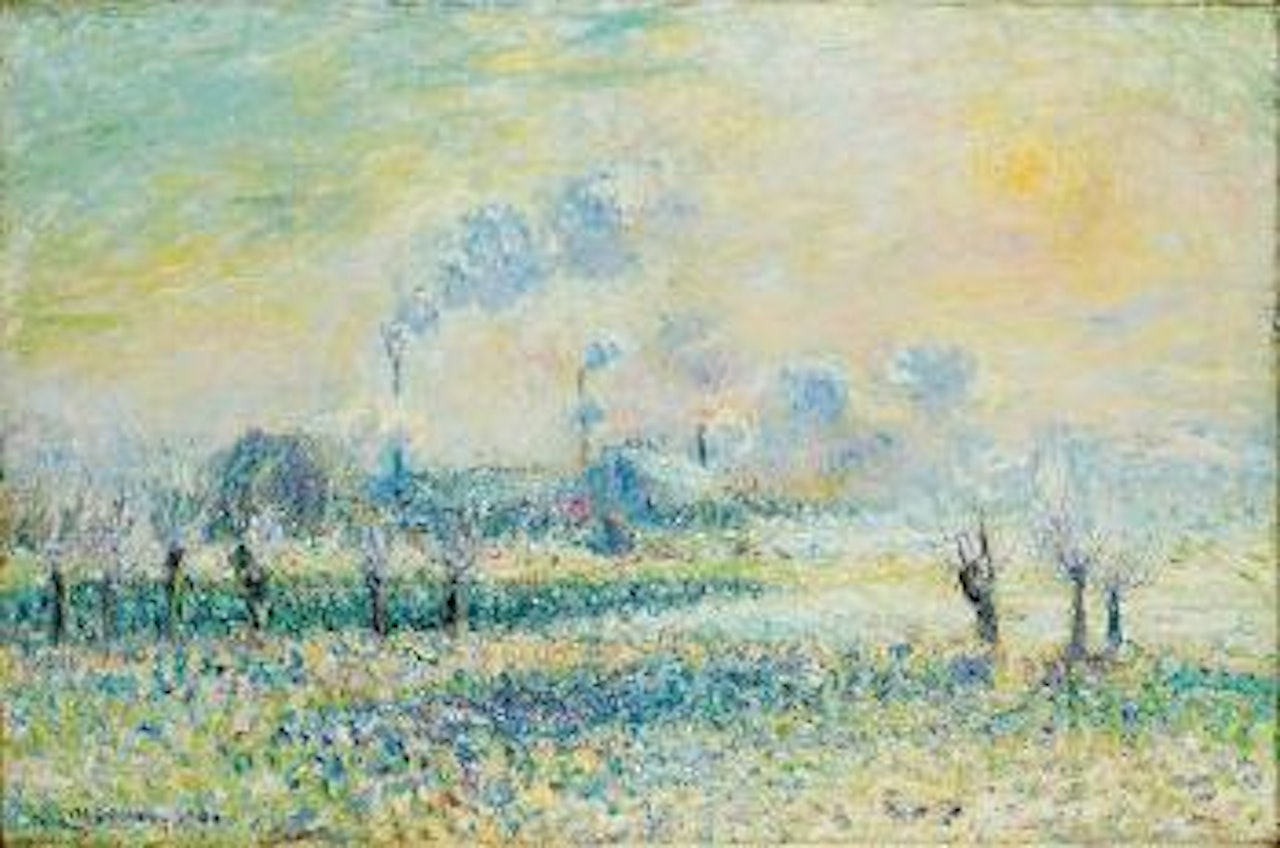 Gelee blanche a pointoise by Gustave Loiseau