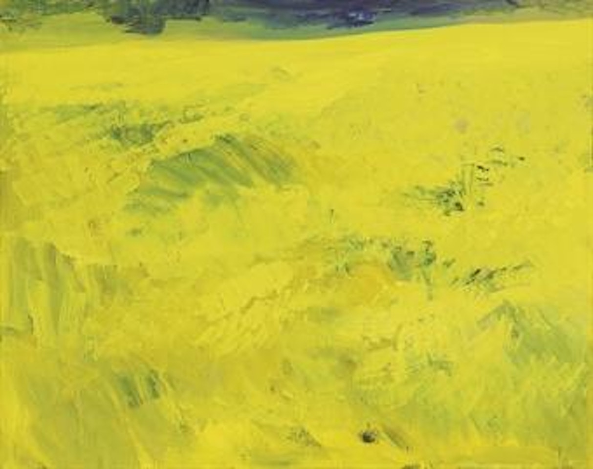 Rapsfeld by Rainer Fetting