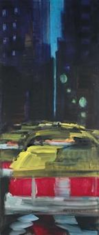 NY Cabs by Rainer Fetting