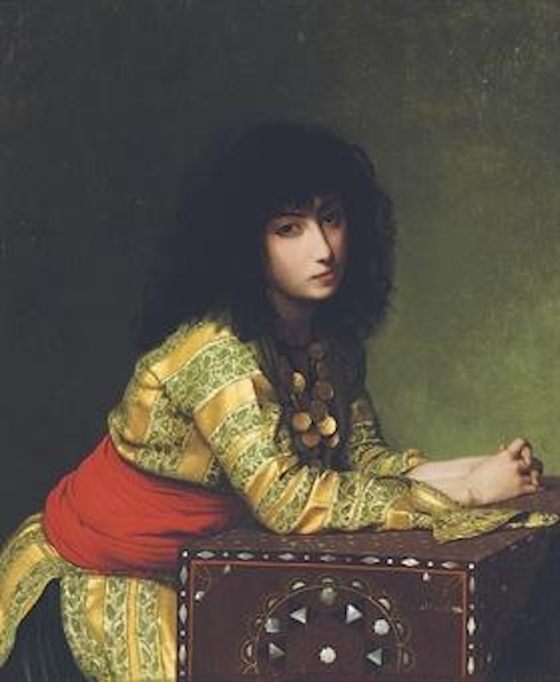 Jeune fille égyptienne: Egyptian girl by Jean Léon Gérome