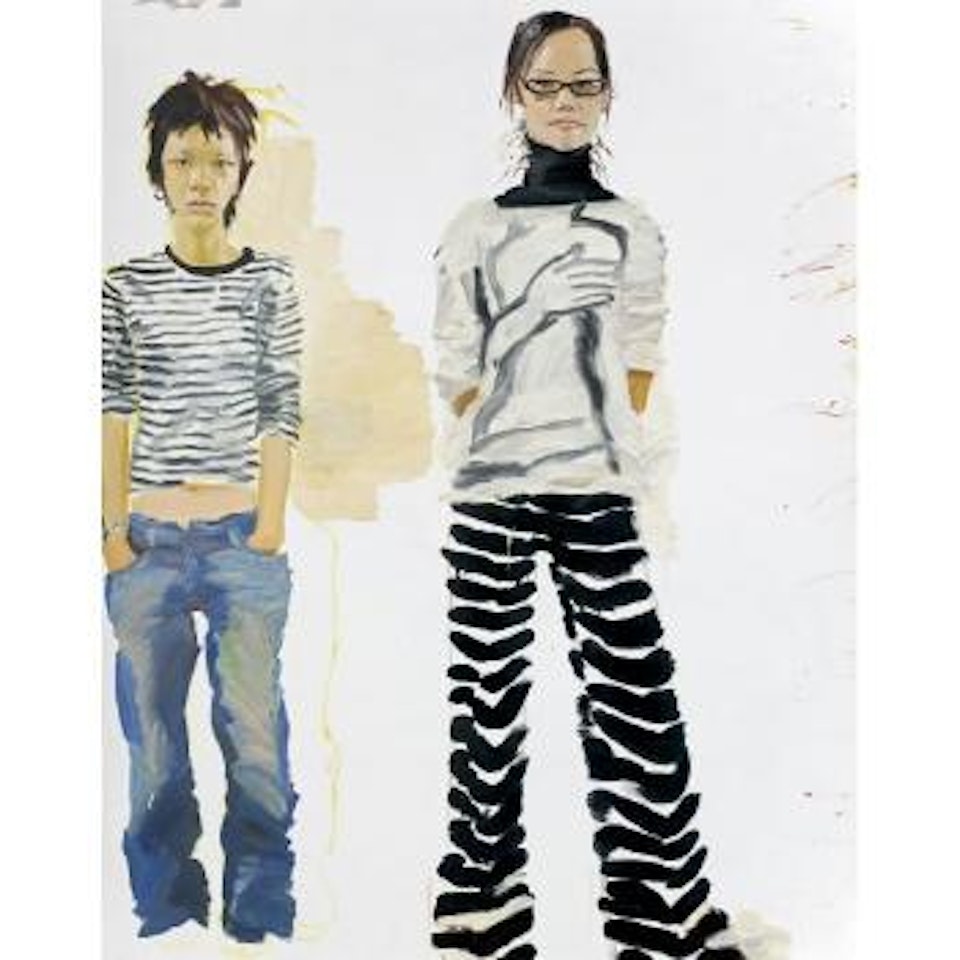 Monkey & Yuyu by Liu Xiaodong