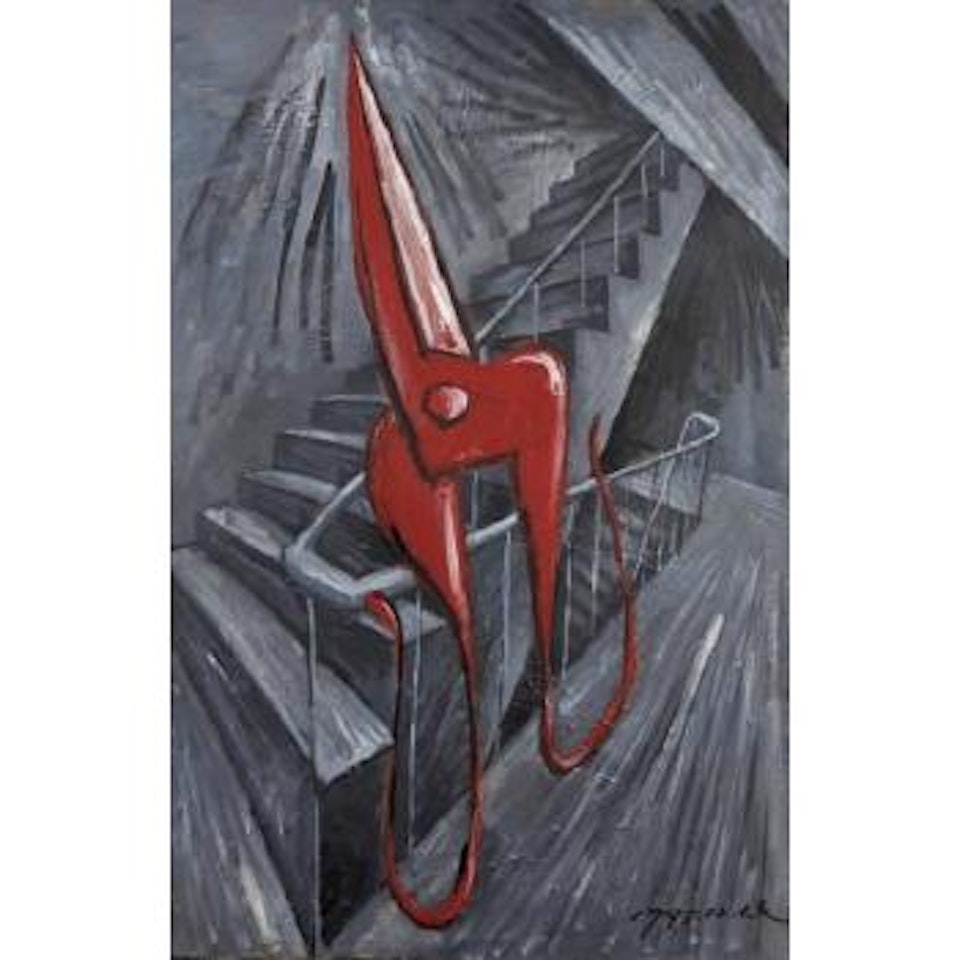 Scissors And Staircase by Mao Xuhui