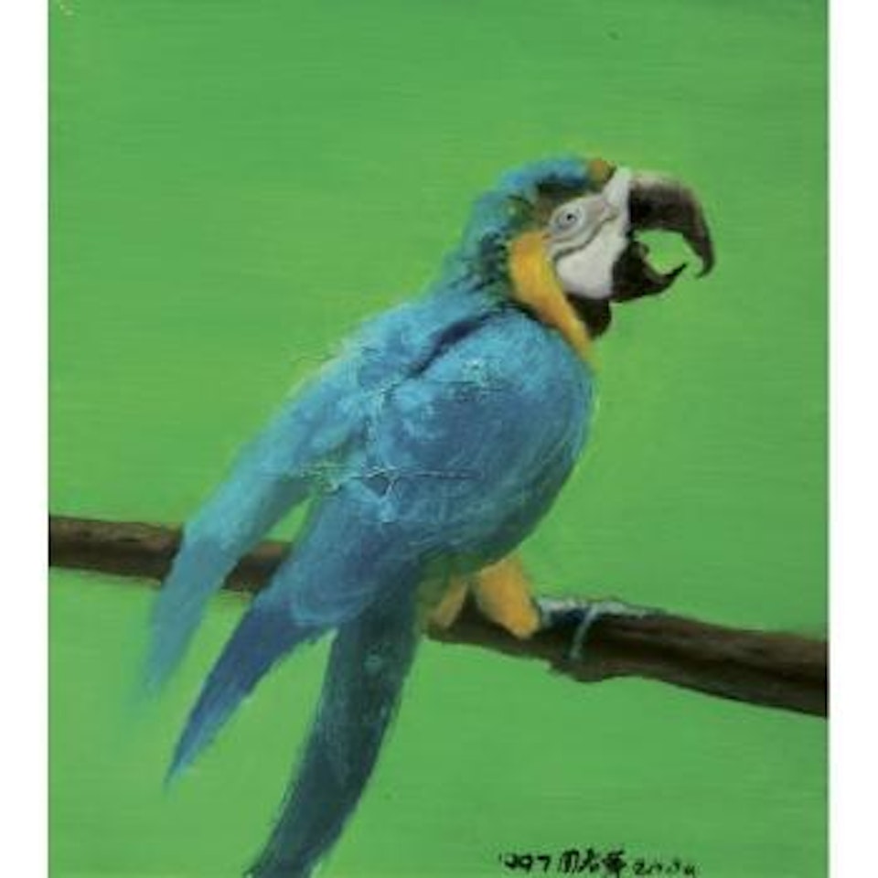 Parrot by Zhou Chunya