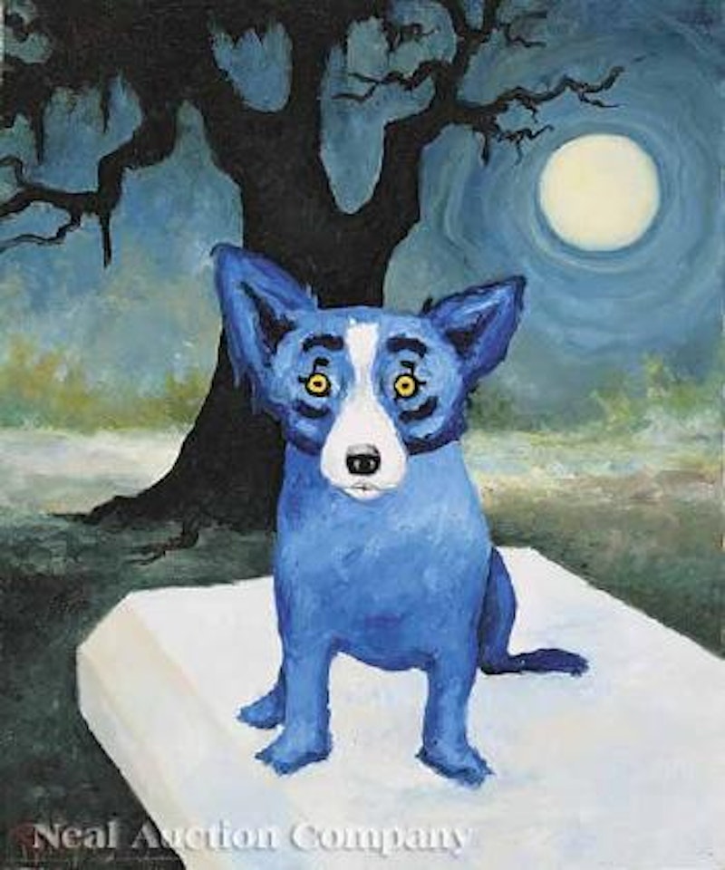 Honey Moon Glow by George Rodrigue