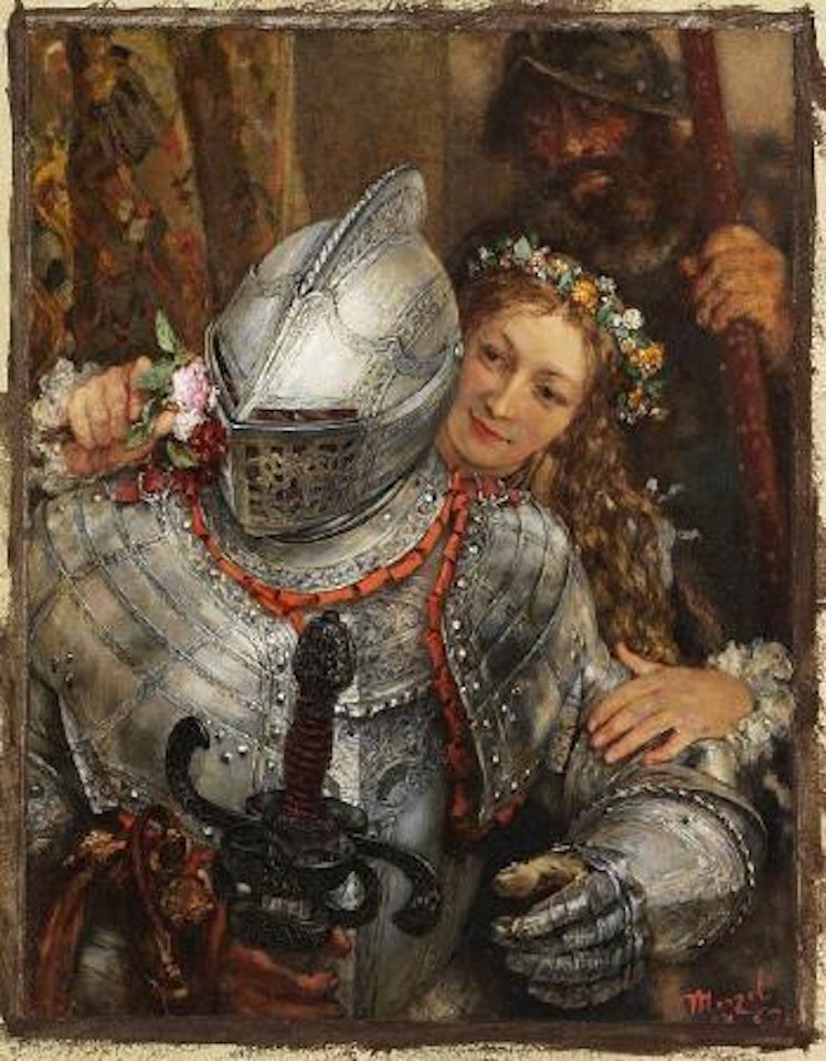 Blindekuh by Adolph Menzel