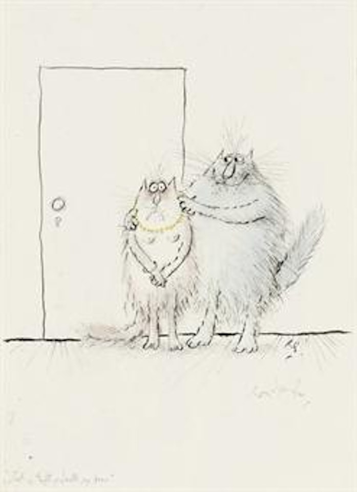 Just a trifling bauble, my dear by Ronald Searle