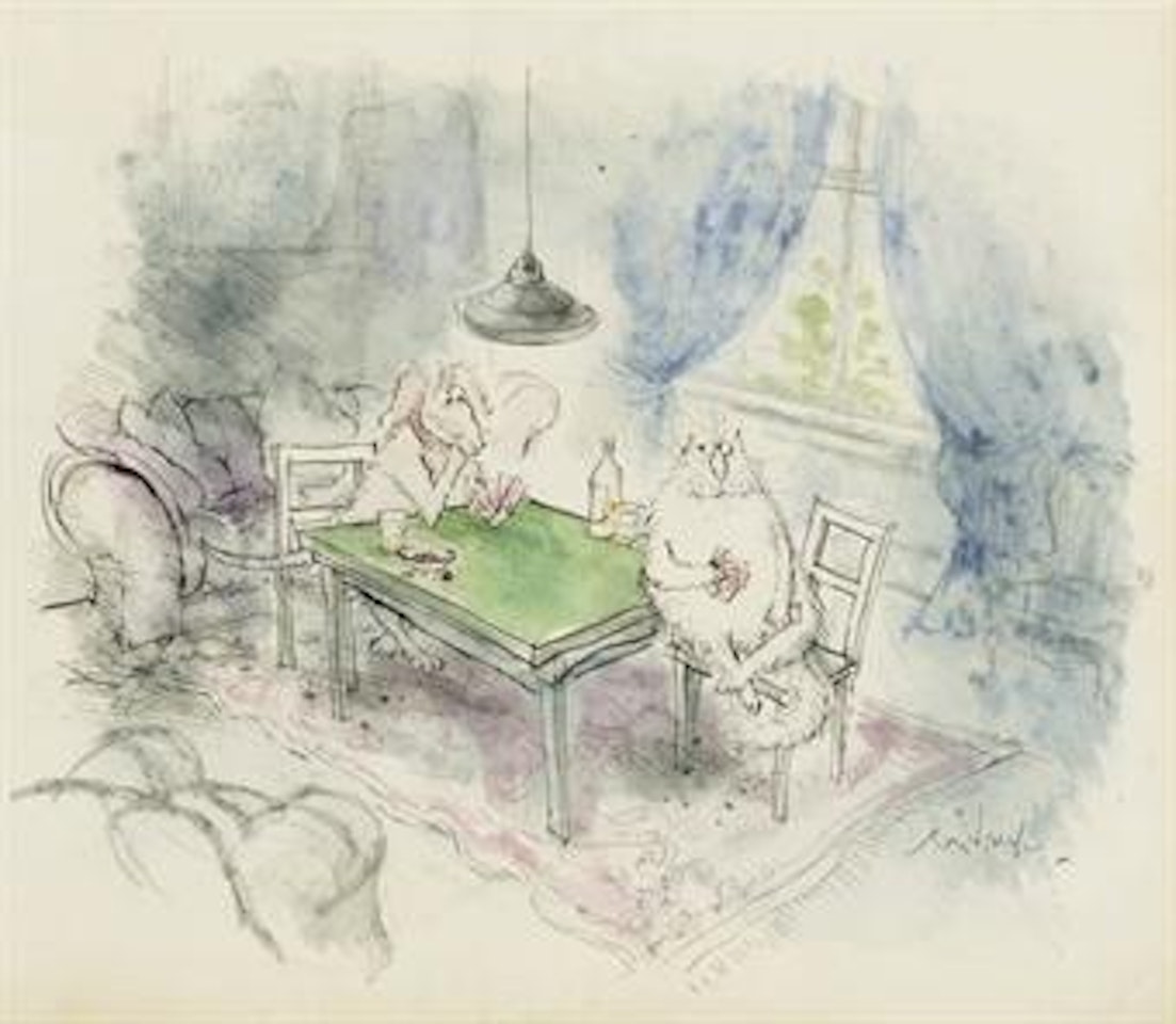 Sunday afternoon by Ronald Searle