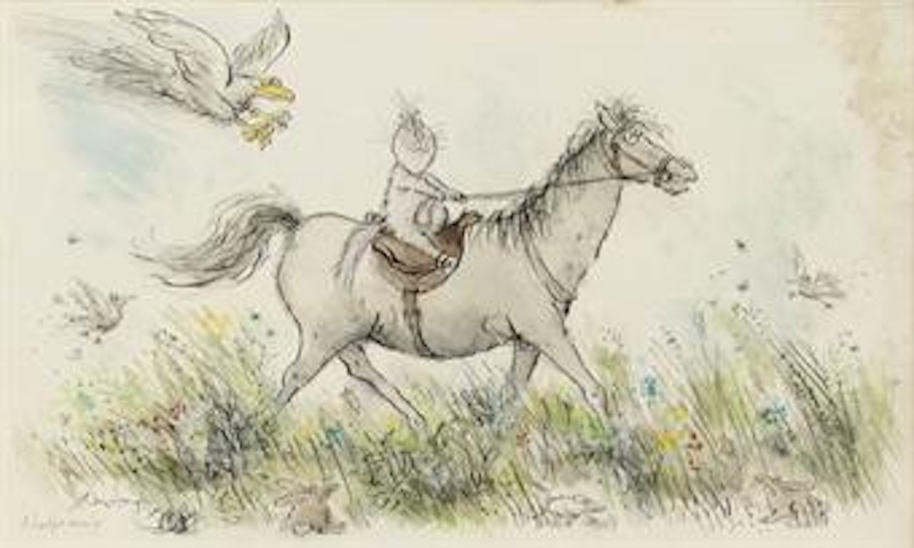 A beautiful morning by Ronald Searle