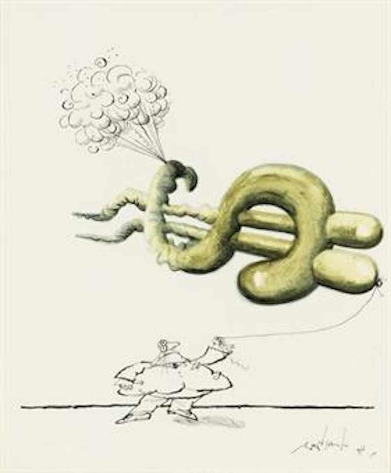 The almighty-ish dollar by Ronald Searle