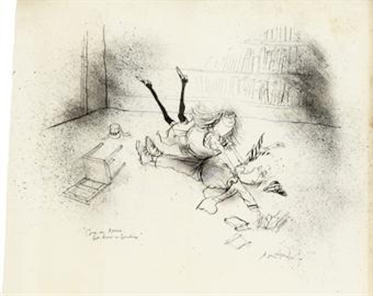 St Trinian's - Come on, Romeo Love knows no boundaries by Ronald Searle
