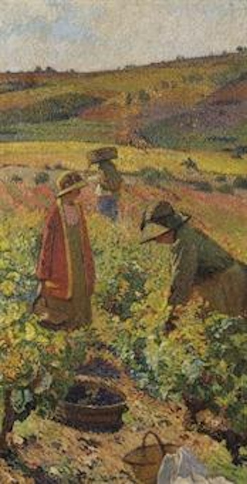 La cueillette by Henri Jean Guillaume Martin