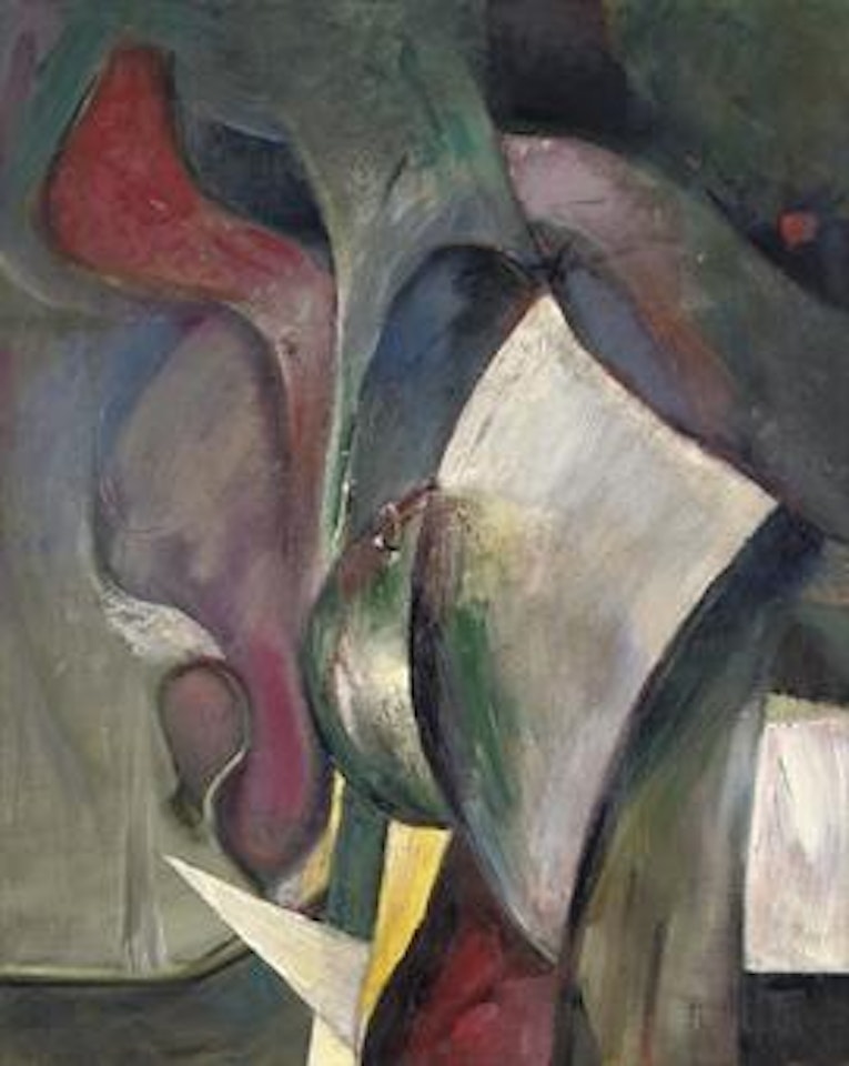 Ohne Titel (Öldbild mit plastischer Wirkung) by Kurt Schwitters