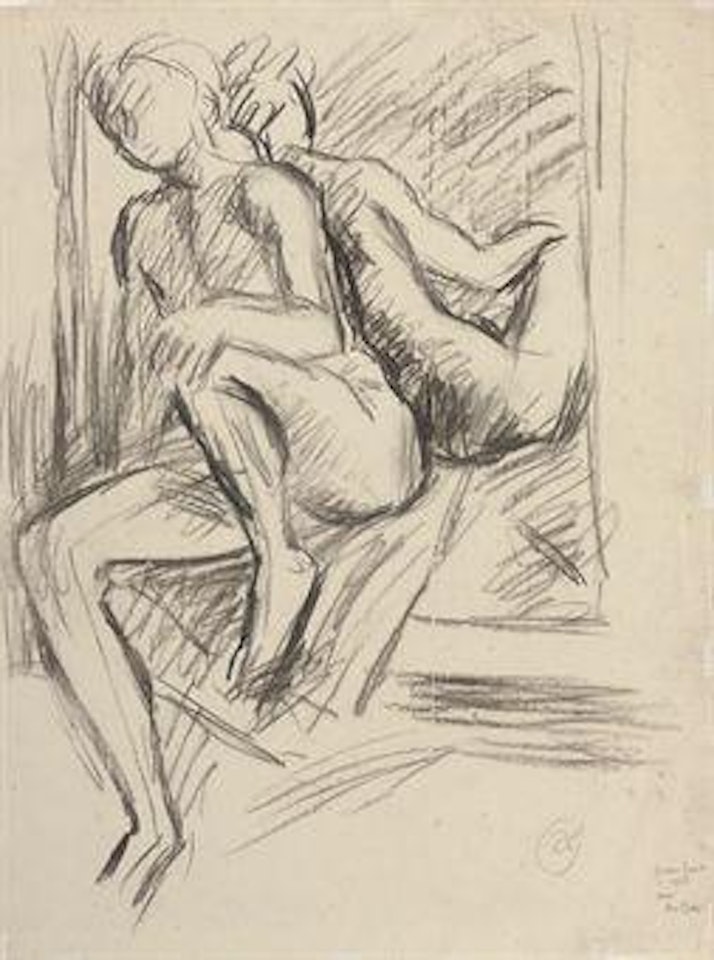Study of a male nude by Duncan Grant