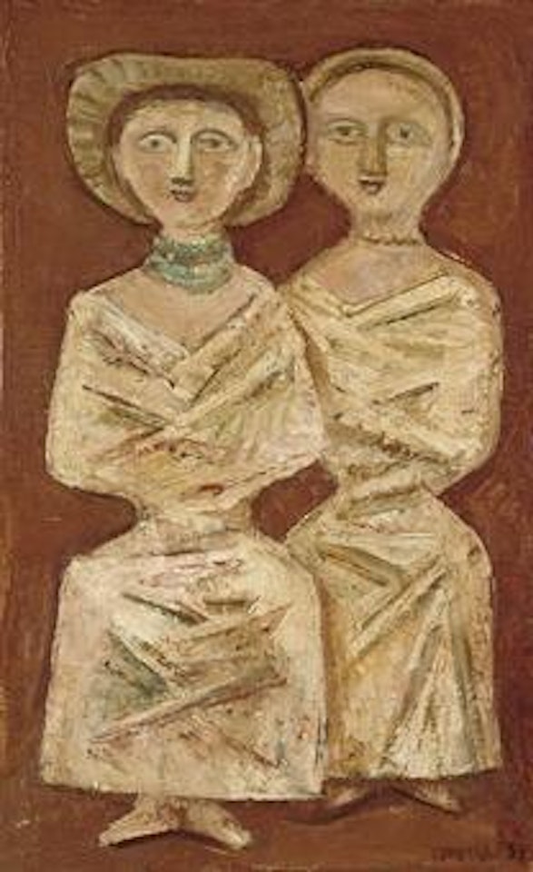 Due donne by Massimo Campigli