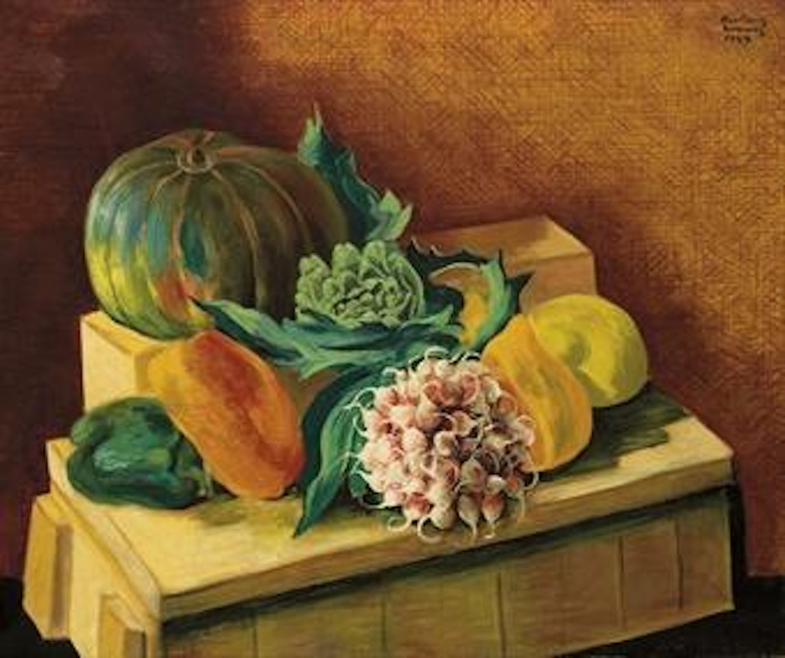 Aux radis by Moïse Kisling