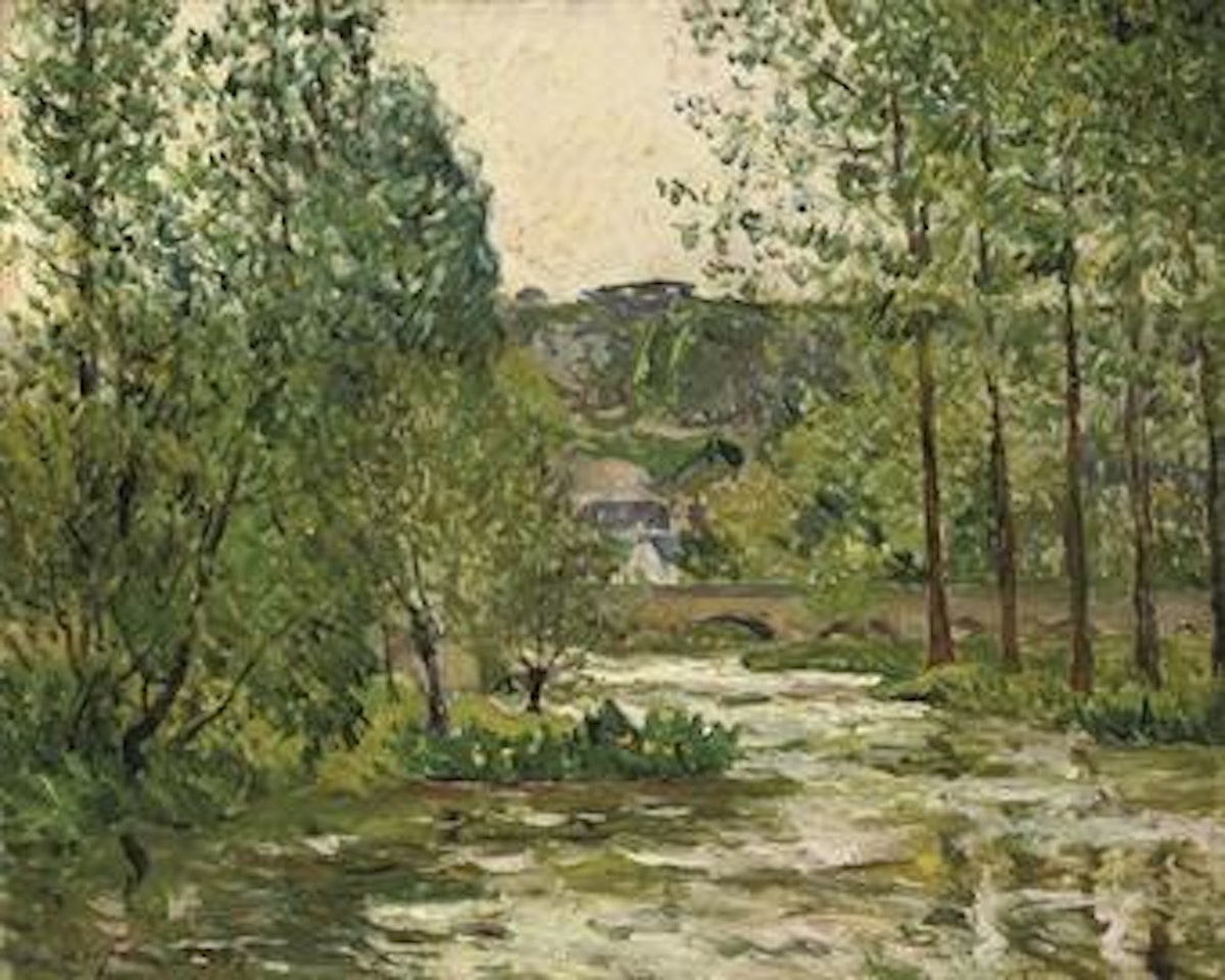 Le Loir à Lavardin, Loir et Cher by Maxime Maufra