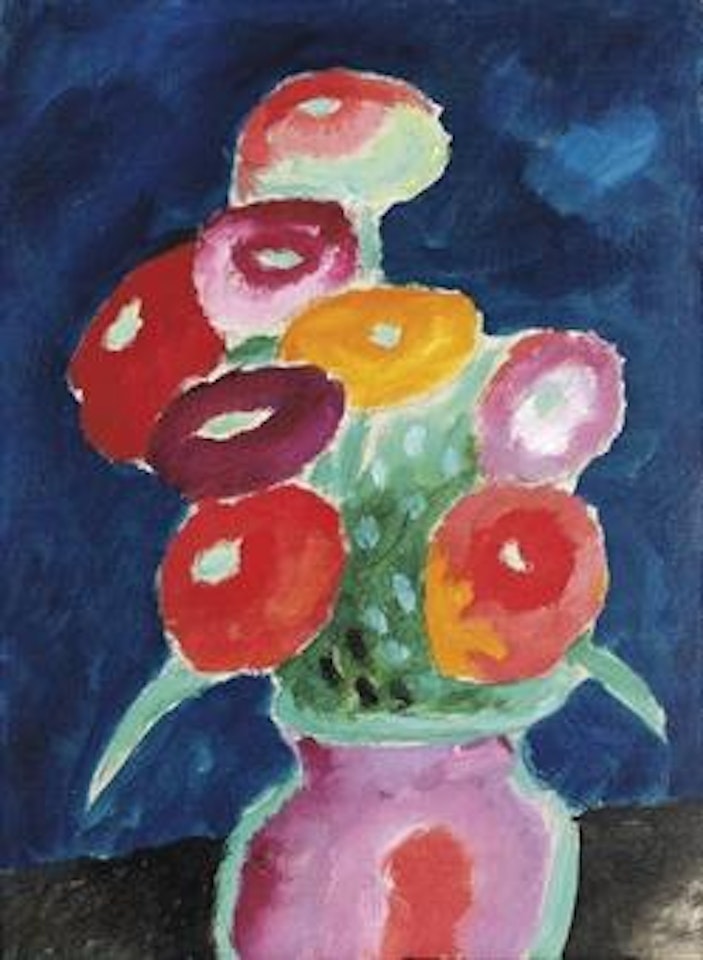 Blumen in einer Vase by Alexej von Jawlensky