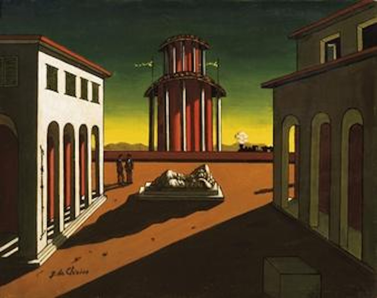 Piazza d'Italia by Giorgio de Chirico