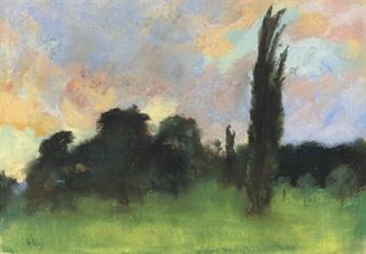 Wolkenstudie by Lesser Ury