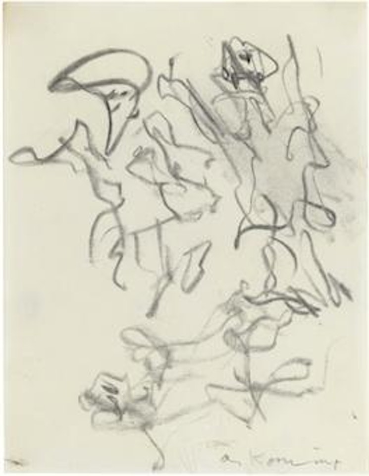 Three Children Playing by Willem de Kooning