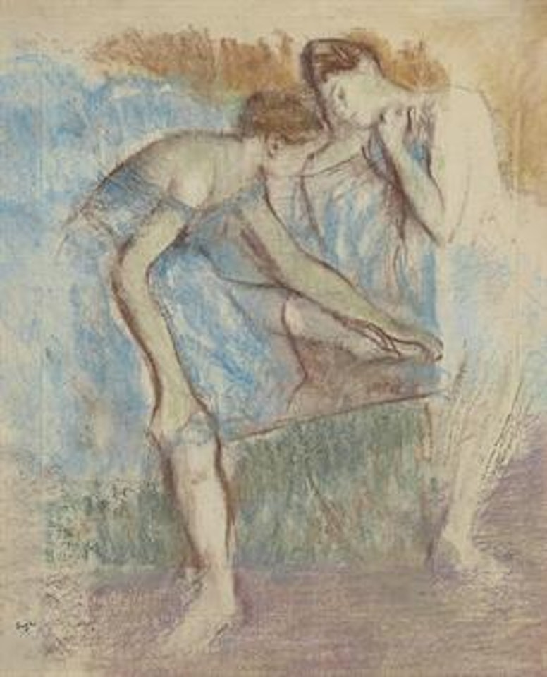 Danseuses au repos by Edgar Degas