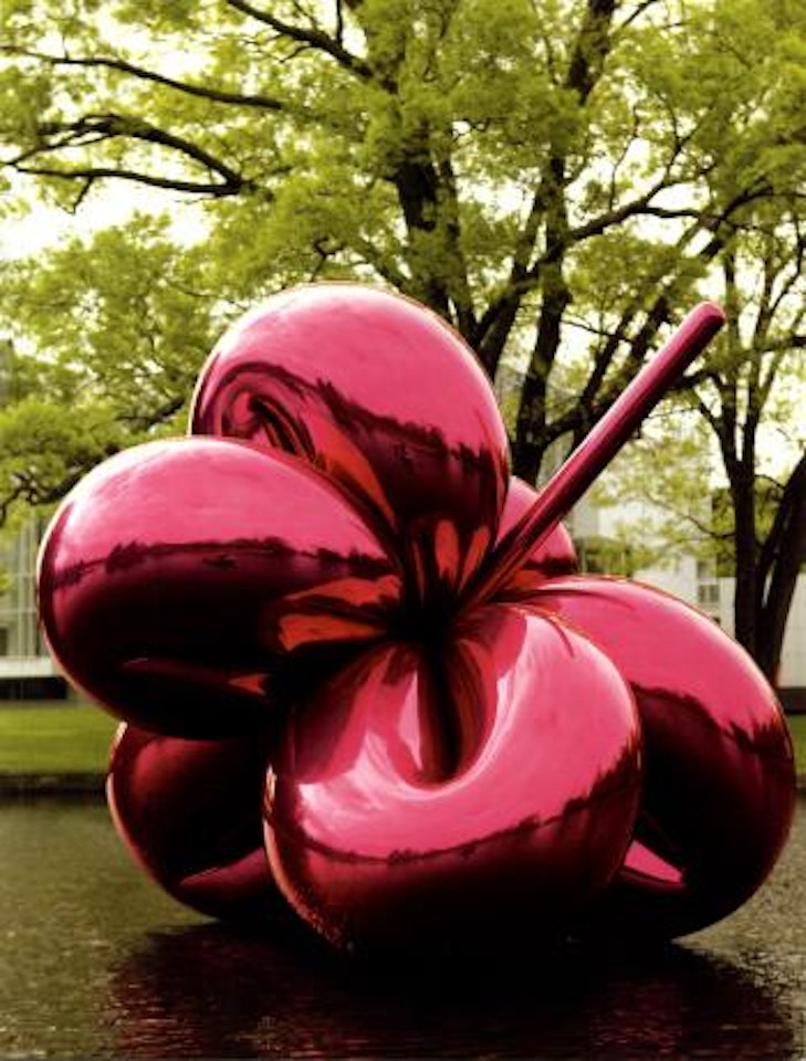 Balloon Flower (Magenta) by Jeff Koons