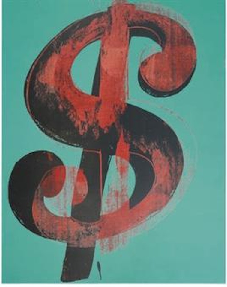 Dollar Sign by Andy Warhol