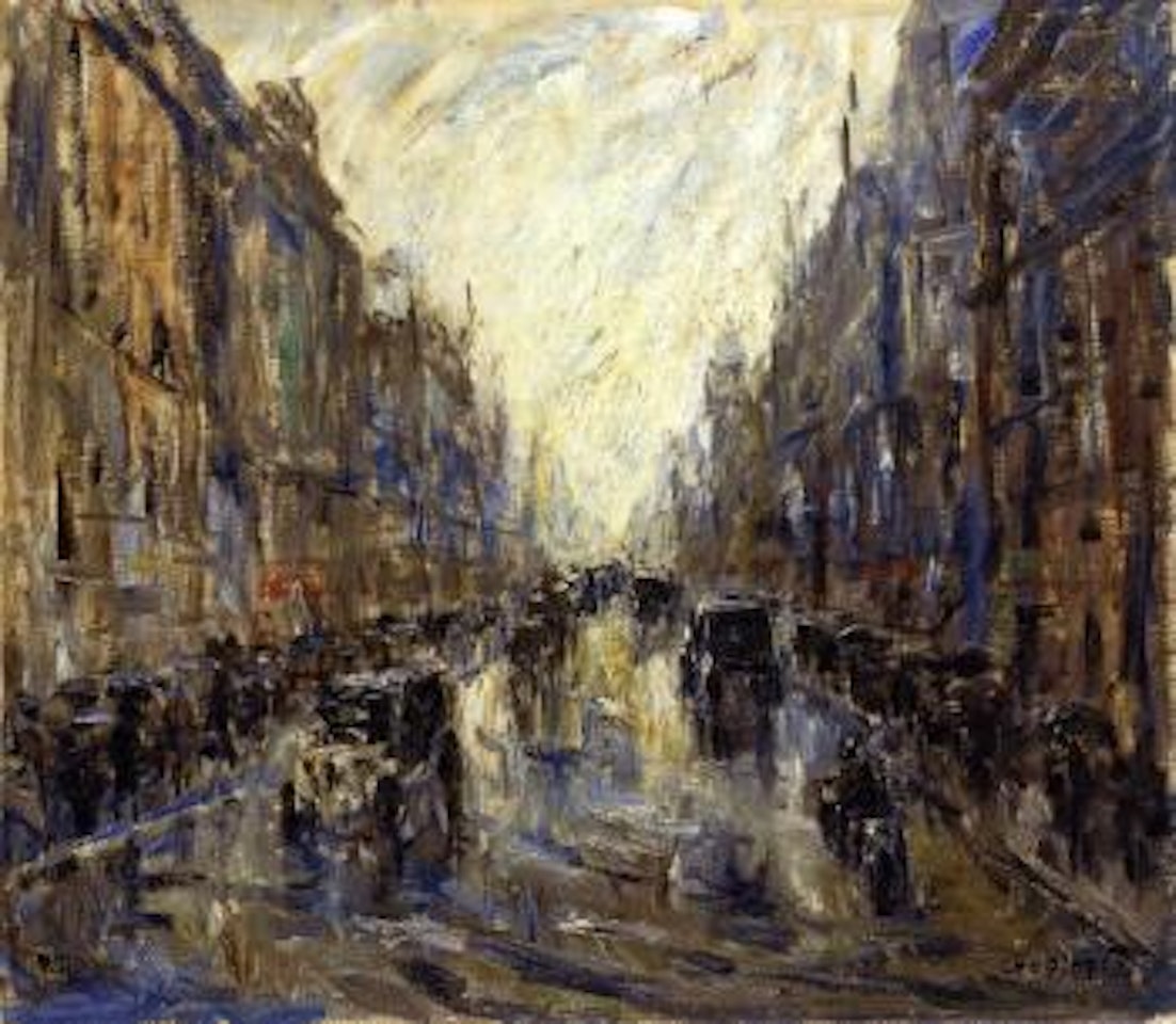 Friedrichstrassse in Berlin by Otto Pippel