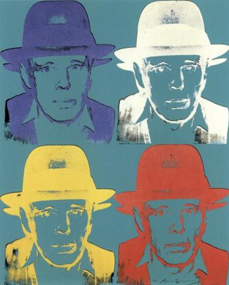 Joseph Beuys by Andy Warhol