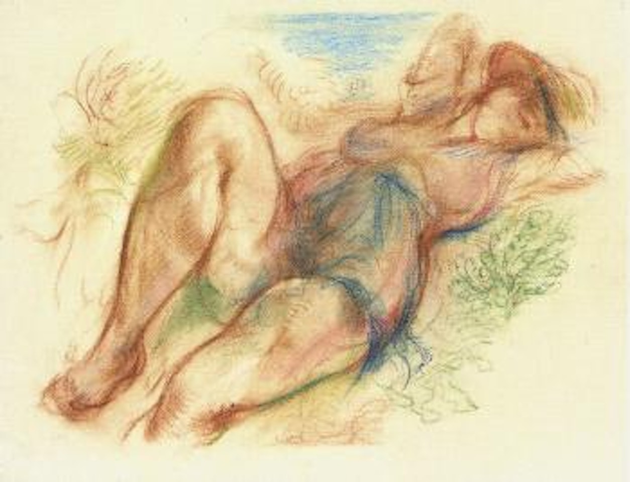 In the Dunes, Cape Cod by George Grosz