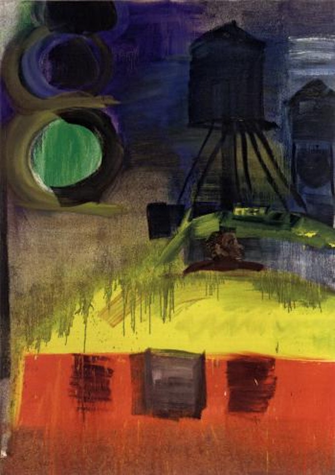Green Light by Rainer Fetting