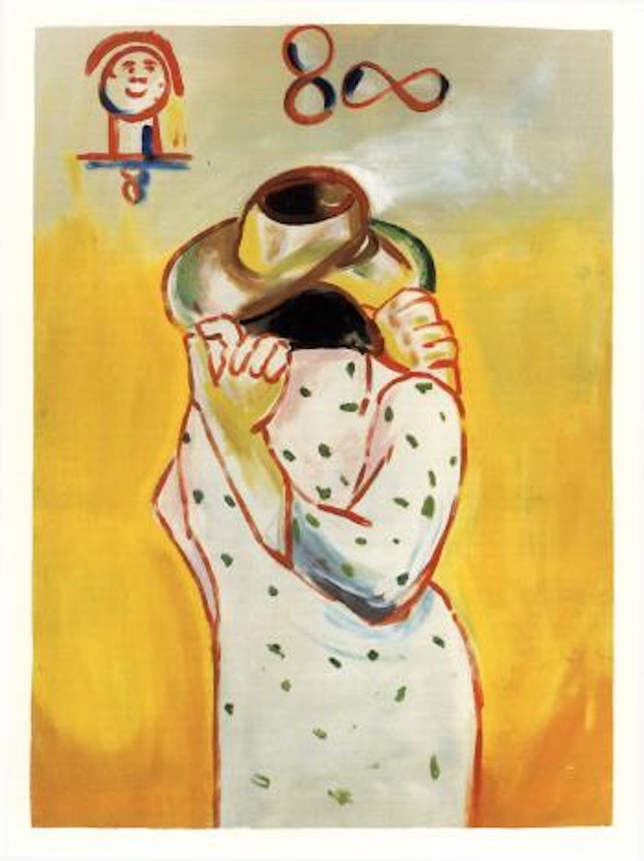 Ohne Titel by Francesco Clemente