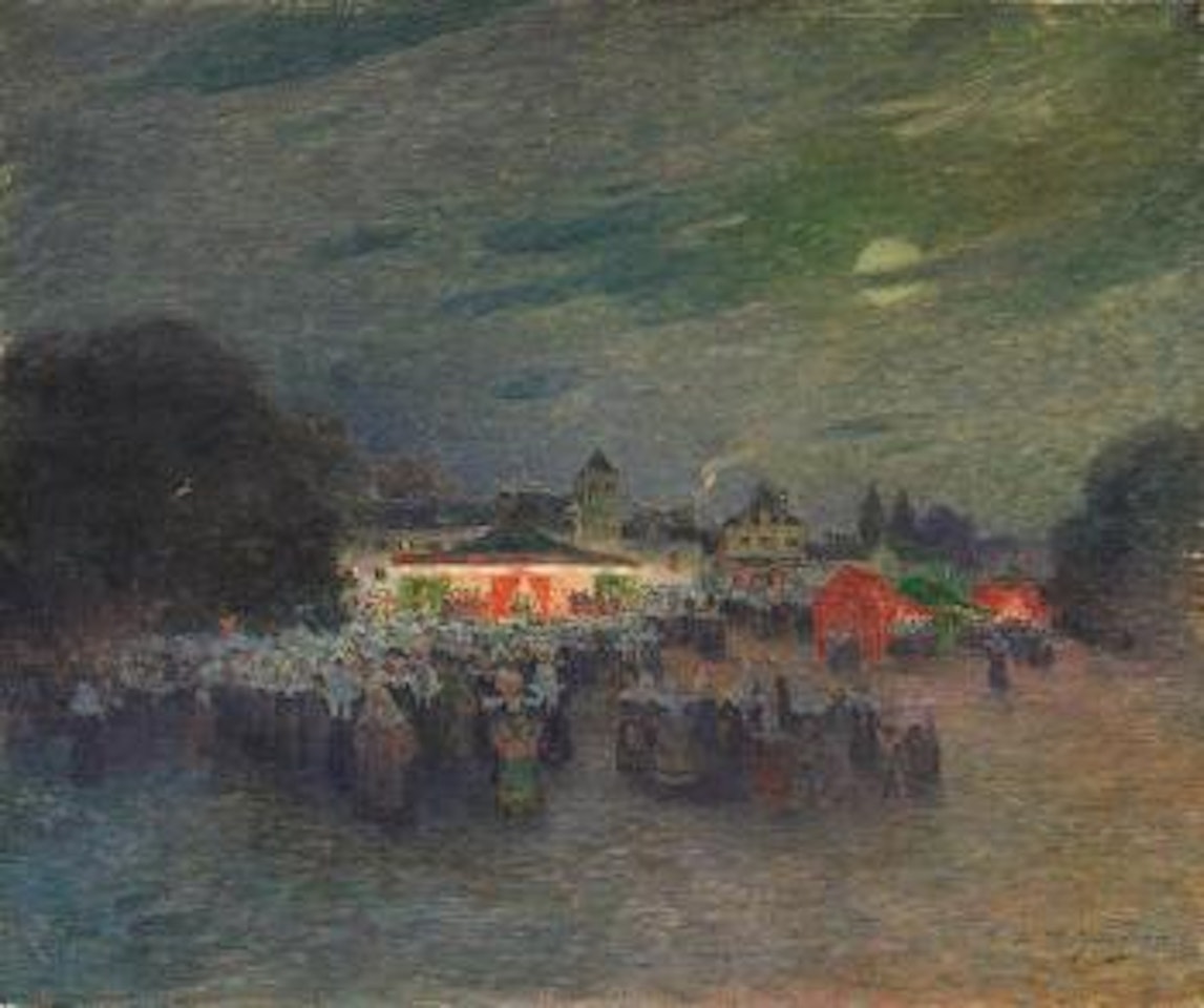 Fete du 14 juillet en Bretagne by Ferdinand du Puigaudeau