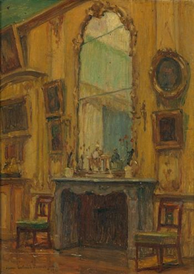 Scene d'interieur by Jean Gabriel Domergue