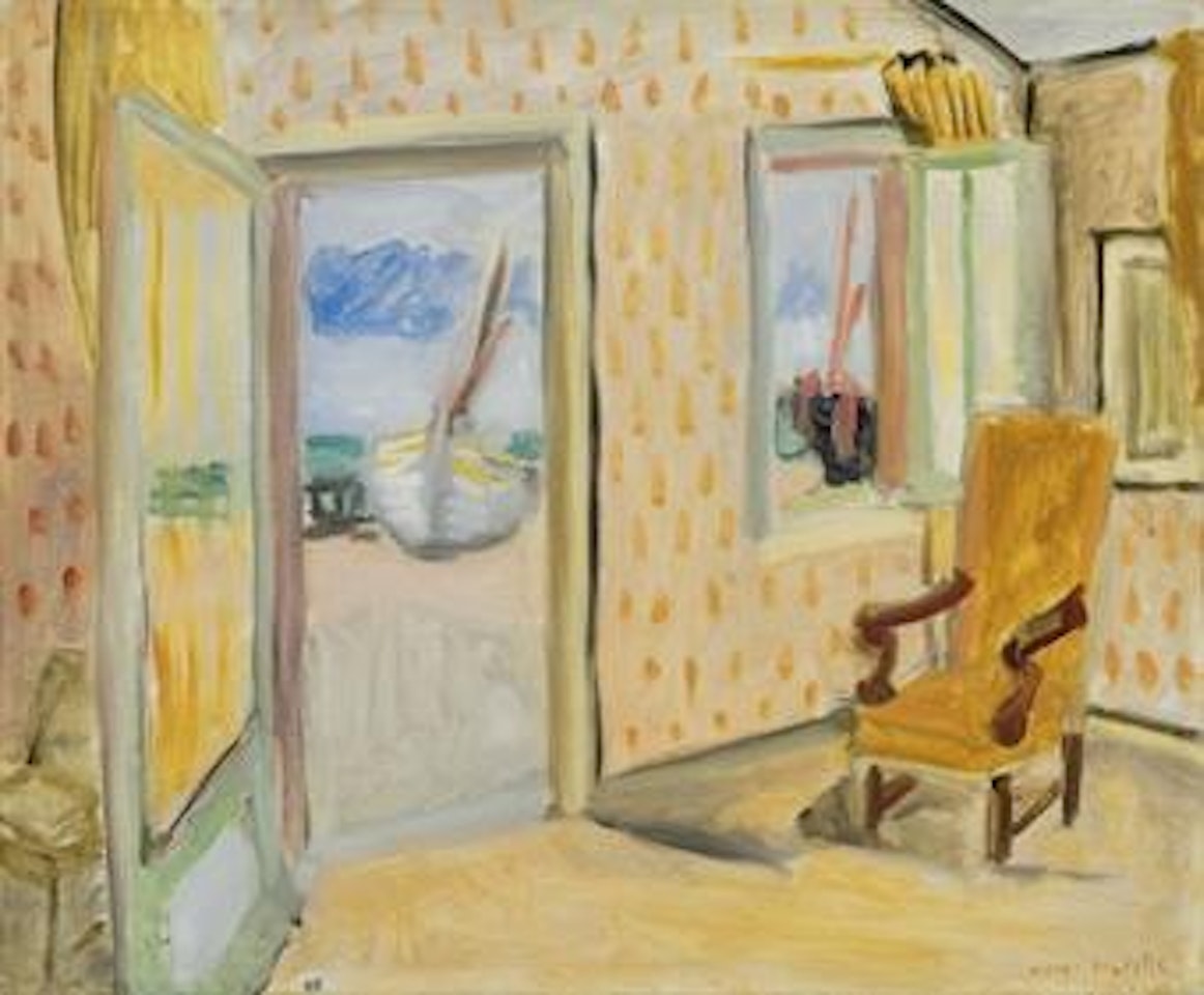 Intérieur - porte ouverte by Henri Matisse