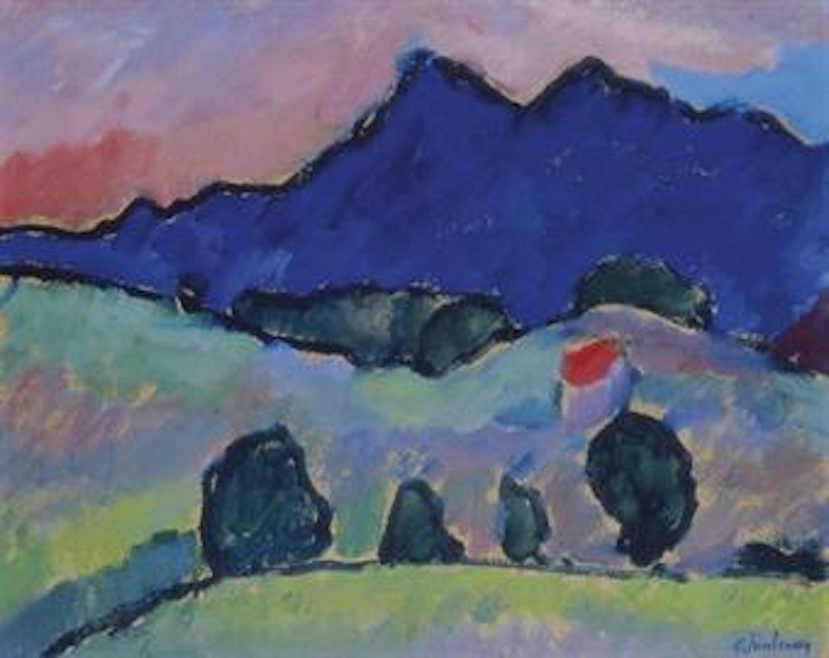 Blauer Berg by Alexej von Jawlensky