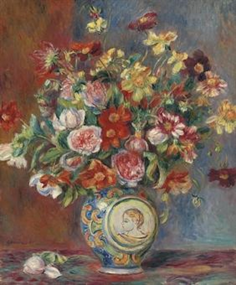 Vase de fleurs by Pierre-Auguste Renoir