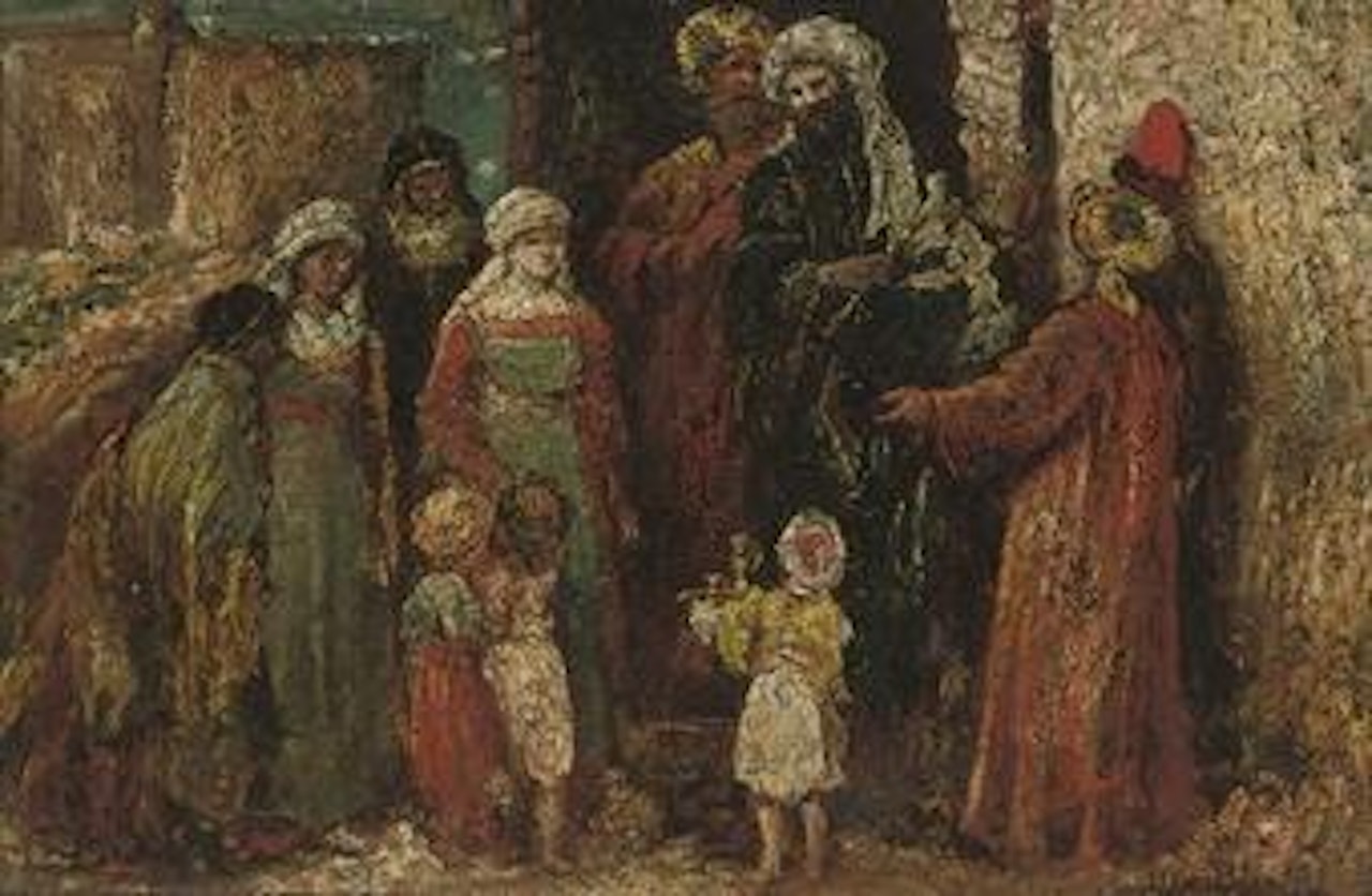 Women of Algeria by Adolphe Monticelli