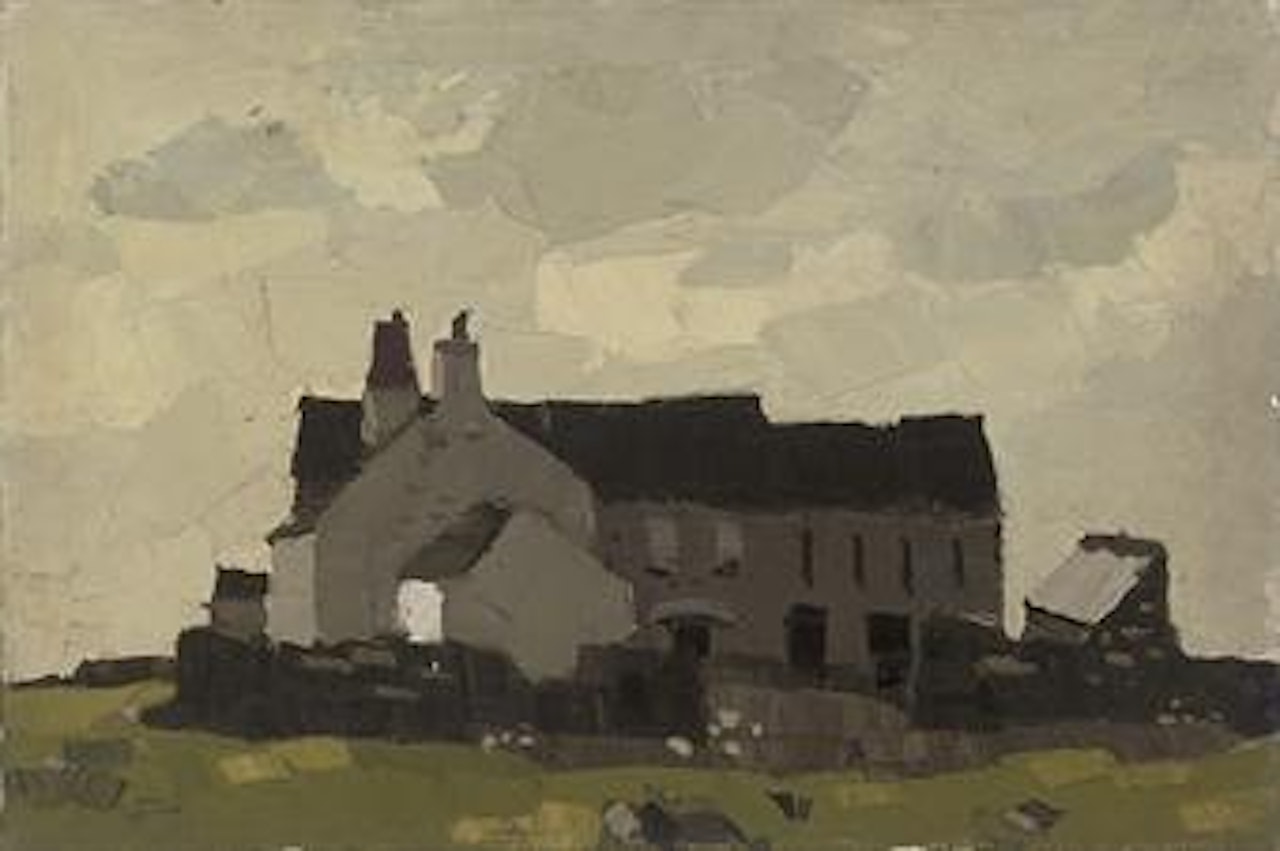 Farmstead, Wales by Kyffin Williams
