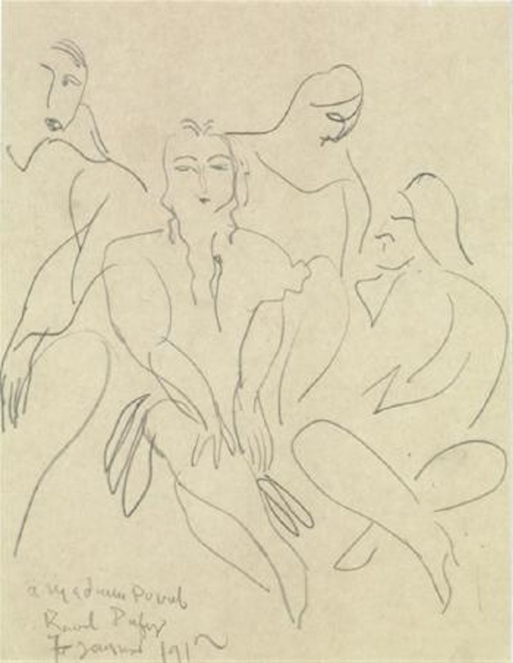 La fete des rois by Raoul Dufy