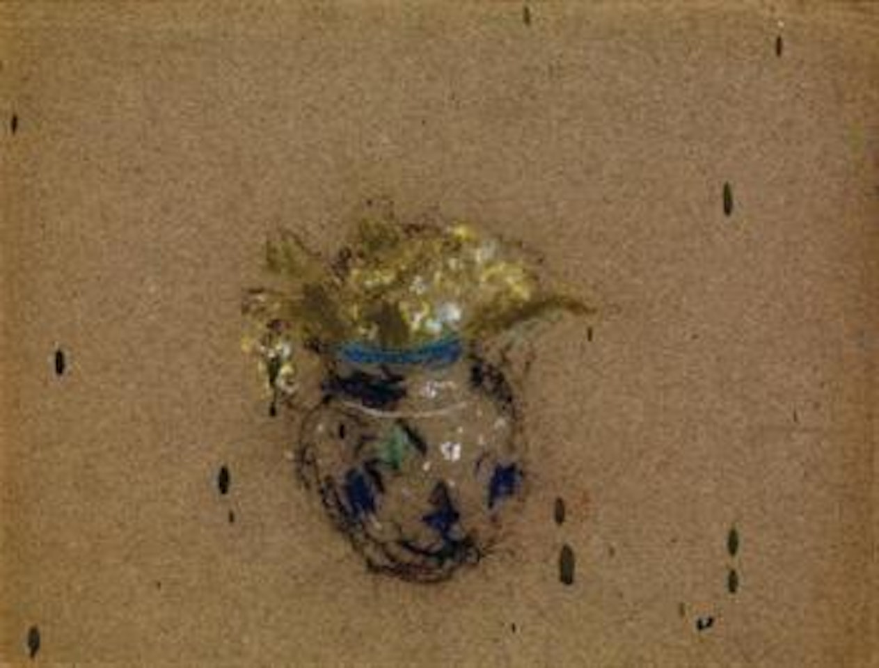 Pot de fleurs by Édouard Vuillard