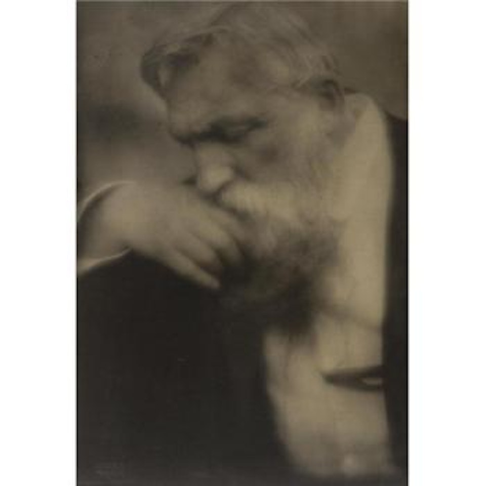 Portrait Of Auguste Rodin by Edward Steichen
