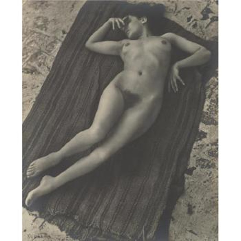 Tina On The Azotea by Edward Weston