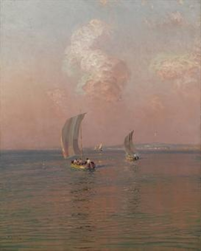 Evening falls by Nicolay Nikanorovich Dubovskoy