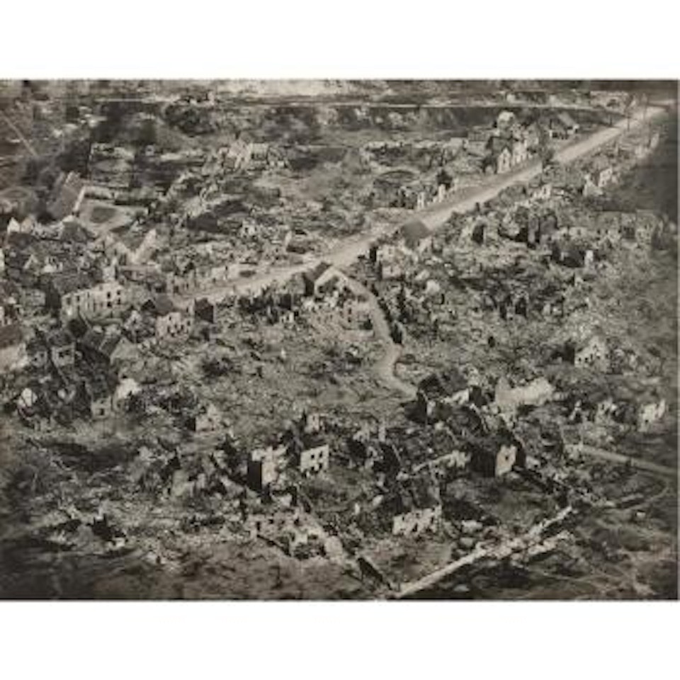 The Town Of Vaux (Chateau Thierry Sector) After Capture By U. S. Troops by Edward Steichen
